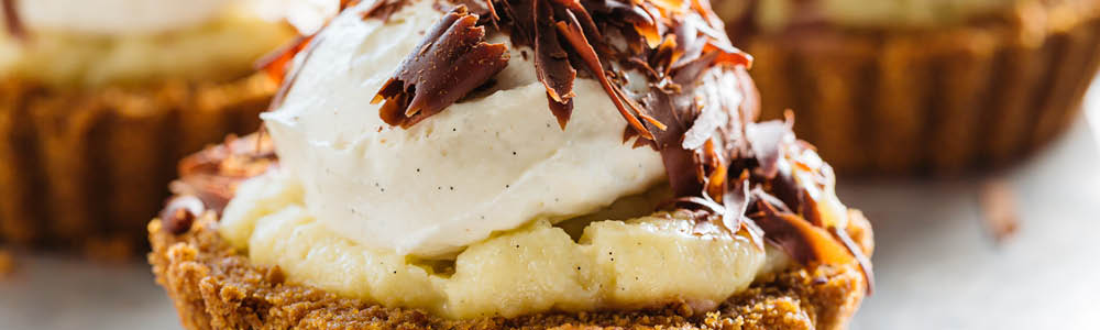 Banana cream pie dessert