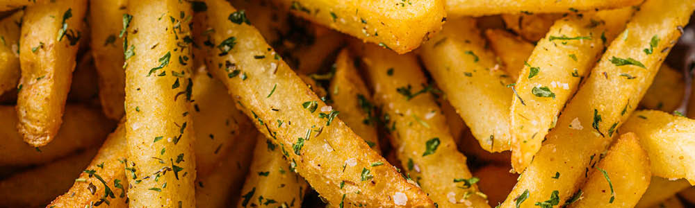 Herb seasoned french fries side dish