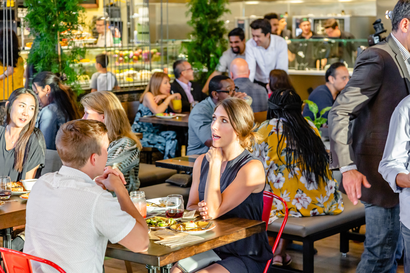 Urban Plates Restaurant interior