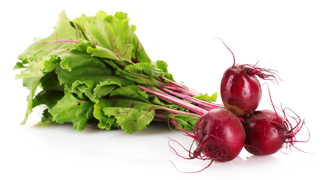 organic red beets