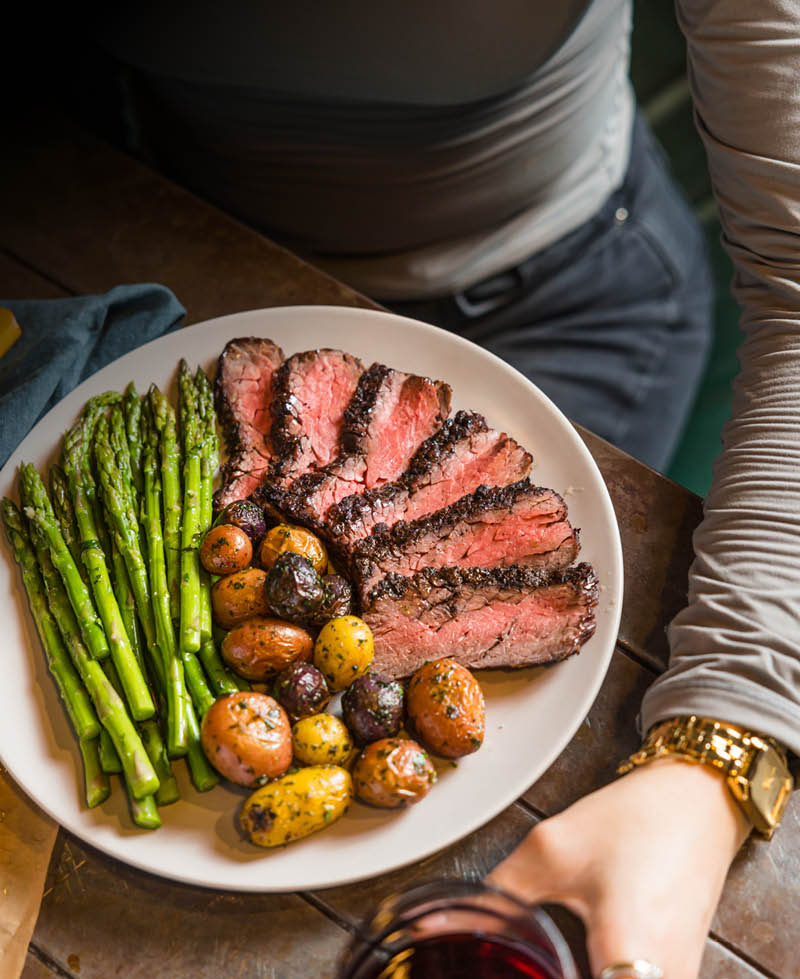 Grass Fed Steak Plate